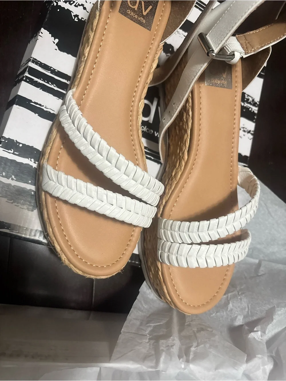 DV Dolce Vita womens Bannon platform sandals size 9M